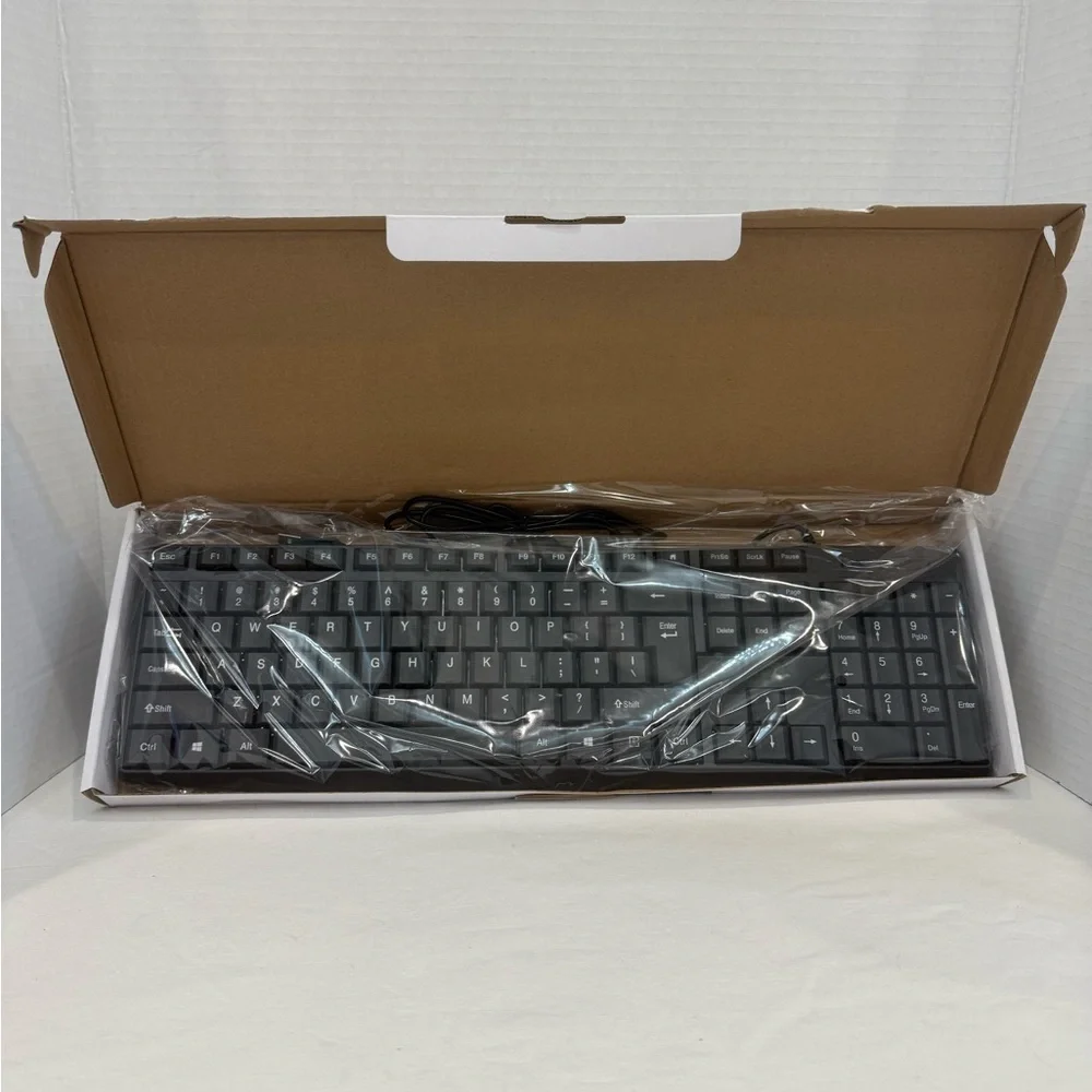 Wired Desktop Computer Keyboard — New in Box No tags